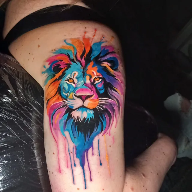Lion tattoo